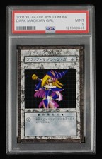 PSA 9 YuGiOh Dark Magician Girl Japanese DDM Dungeon Dice Monsters B4 2001