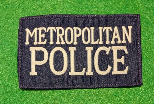 Metropolitan police 96x55mm - metropolitan,