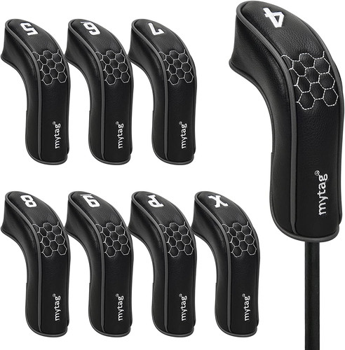 8pcs golf hybrid iron covers - hybrid,