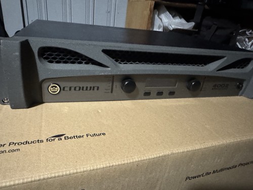 Crown xti 4002 channel power - xti,