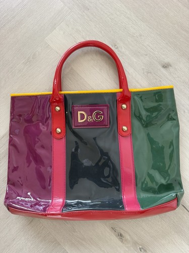 Vintage multicolour patent - vintage,