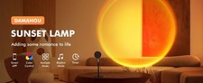 Sunset Lamp Projection.   Sunset Projection Lamp Night Light Lamp. USB & Remote