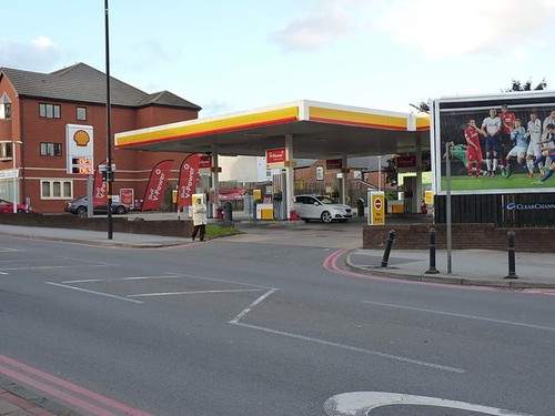 Photo 6x4 shell petrol - 6x4, station