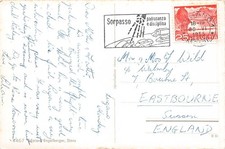 FAMILY HISTORY - POSTCARD - CHAMBERLAIEN - LIVERSEDGE HALIFAX ROAD