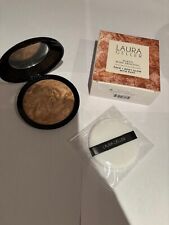 Laura Geller Baked Body Frosting Tahitian Ginger~ +Puff ~Jumbo size 24g