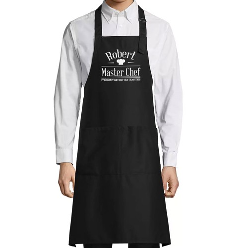 Personalised mens master chef - mens,