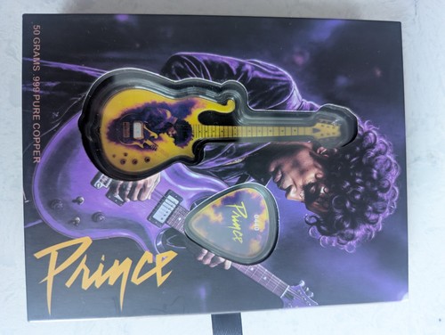 Prince copper guitar - prince,