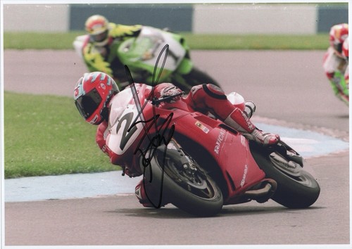 Carl fogarty hand signed - carl,