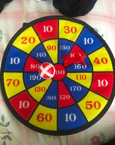 Round dart board - dart, target