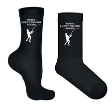 Custom Lucky Fishing Socks. Amazing Birthday and Christmas gift! Dad gifts, Fis 