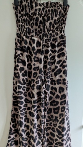 Strapless leopard print - strapless,