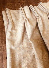 Heavy Curtains pinch pleat