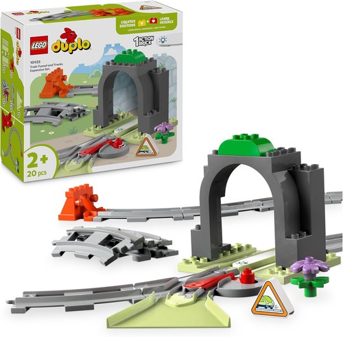 Lego duplo train tracks - train,