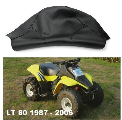 Smooth black seat cover - smooth, suzuki
