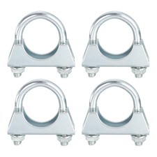 4Pcs Muffler U-Bolt Clamps for