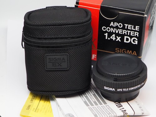 Sigma 4x teleconverter - 1.4x,