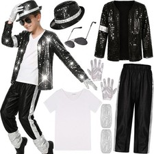 Kids 80s 90s Pop Star Costume