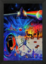 Pink Floyd Collage: Dark Side