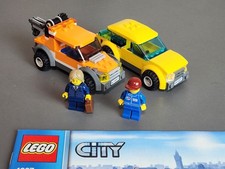 LEGO CITY Vehicles From 4207 Tow Truck Yellow Car w Instructions