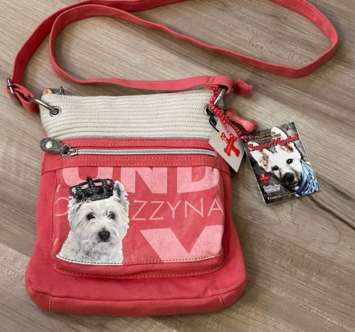 Westie fuzzy nation crossbody - westie,