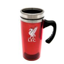 Liverpool FC Official ALUMINIUM TRAVEL JOURNEY COFFEE TEA MUG NEW XMAS GIFT