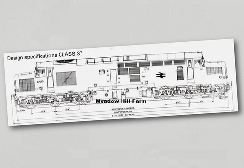 British rail class fridge - 37,