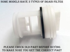 Swan SW2051R SW2051W SW2061B SW2061W SW2062B Washing Machine Fluff Filter