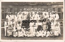 Hull Municipal College Students & Teachers In Fancy Dress Real Photo postcard