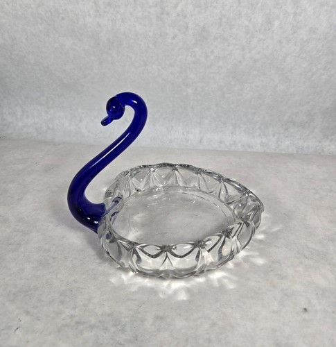 Janice swan clear blown glass - blown,