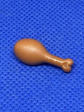 Lego Mini Figure Chicken Turkey Drumstick Leg Dark Orange 4278013 33057