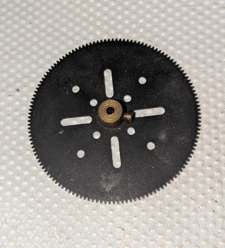 Meccano black gear wheel - ,, part