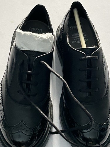 Geox respira black leather - geox,