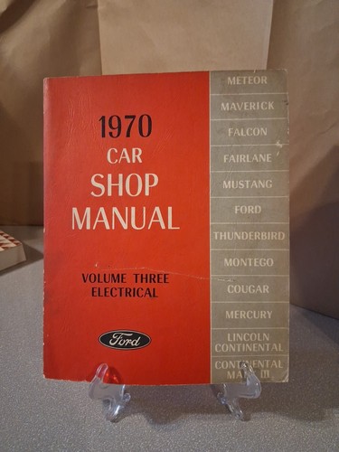 Vintage 1970 ford car shop - vintage,