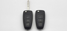 GENUINE FORD TRANSIT 3 BUTTON FLIP REMOTE FOB RF TESTED  DT1T-15K601-AB