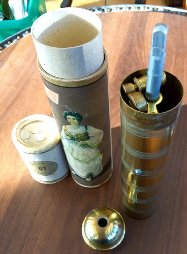 Vintage brass coffee - vintage,