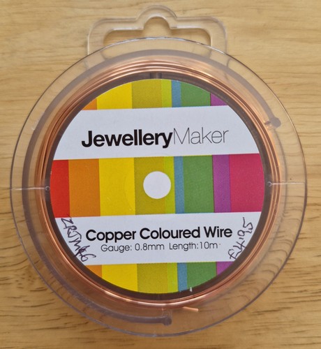 Metres gauge 8mm copper - gauge, 0.8mm