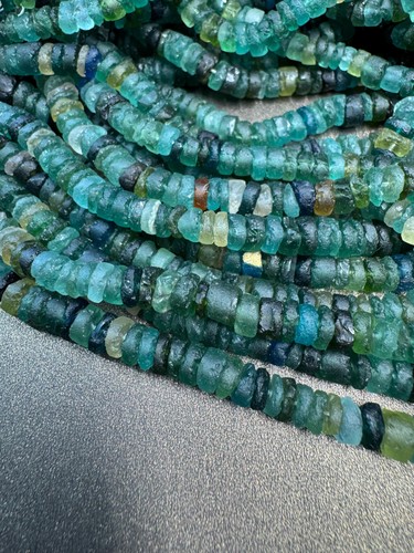 Ancient roman glass beads - ancient,