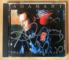 ADAM ANT HAND SIGNED CD Manners & Physique