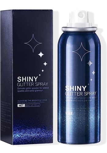 Shiny body glitter spray - shiny,