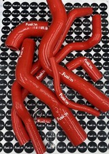 ALFA ROMEO 3.2 147 156 V6 GTA SILICONE WATER COOLANT KIT RED BLUE OR BLACK (38).