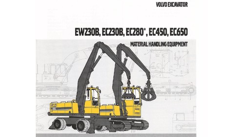 Volvo ec230b ew230b ec280 - ec230b,