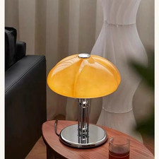 Pumpkin bauhaus table - table, lamp