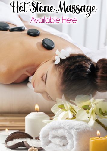 Hot stone massage - hot,
