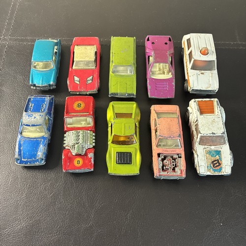 10x matchbox toy cars - matchbox, job