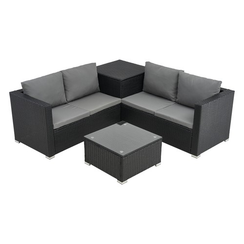 Seater rattan garden - 4-seater,