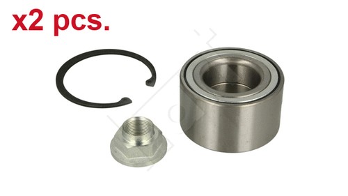 Pcs front rear wheel - x2,