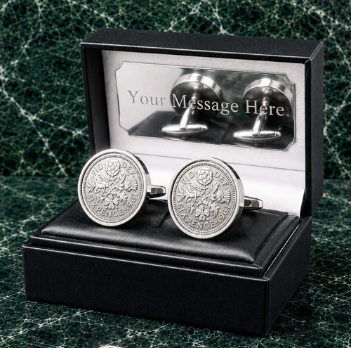 1961 silver sixpence coin - silver,