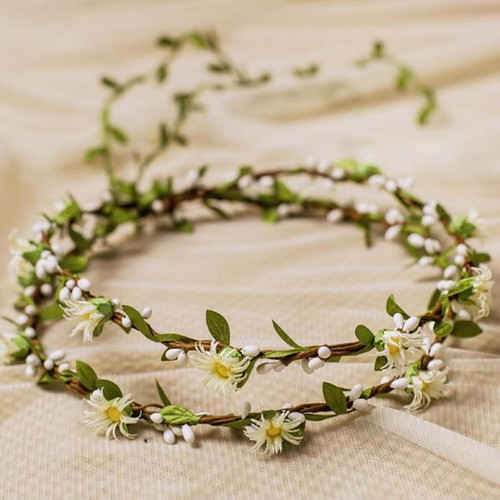 Flower hair band - flower,