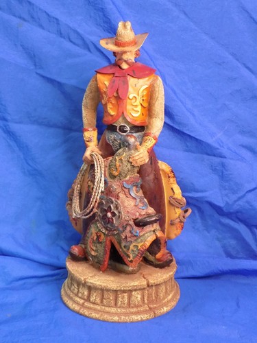Cowboy holding saddle rope - cowboy,