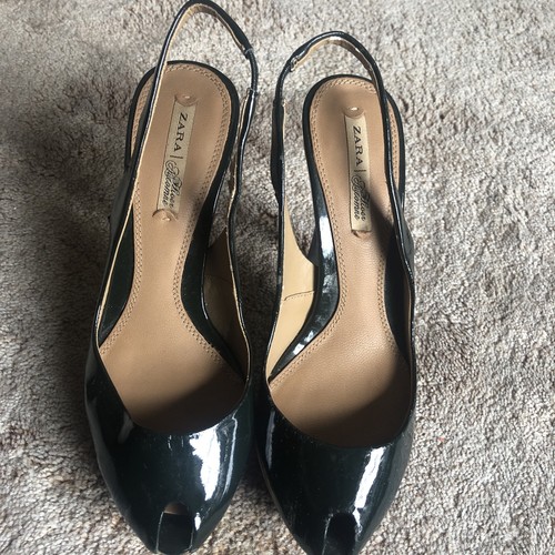 Zara dark green high - zara,,